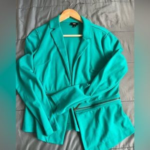 Mossimo blazer - bright teal